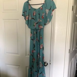 bull skull printed jumpsuit